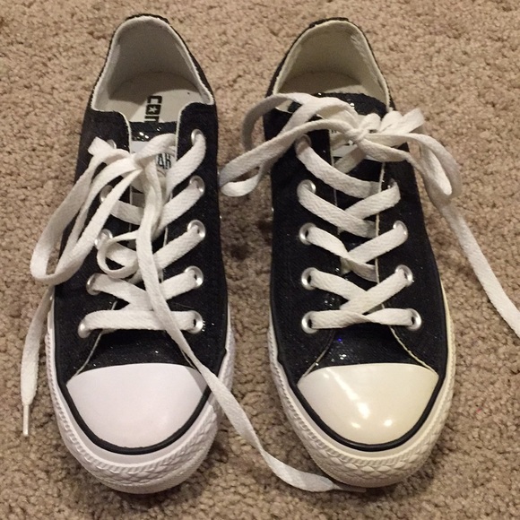 glitter converse size 6
